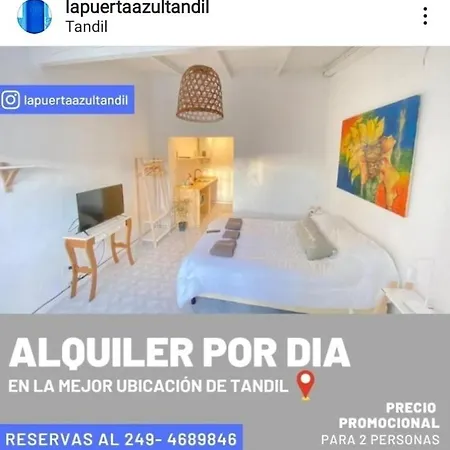 La Puerta Azul Apartment Tandil Exterior photo